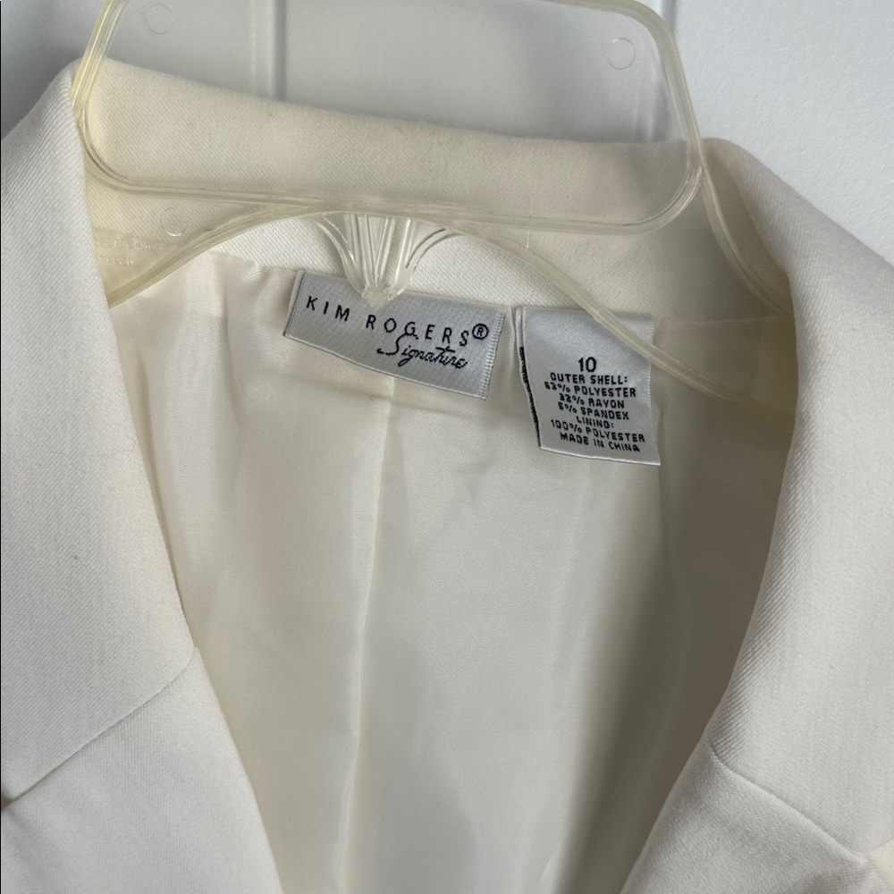 Kim Rogers Cream Suit - Picture 3 of 8